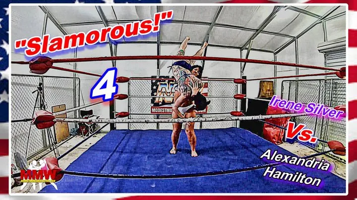 Modest Moms Wrestling - Slamorous! 4