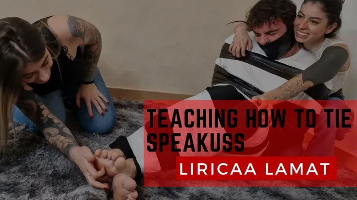 Liricaa Lamat - Teaching Rainbow Lau to hogtie Speakuss