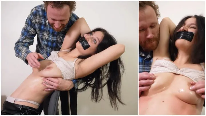 Fetish Line - TICKLE AT JOB, TOM IN GAME (HD)