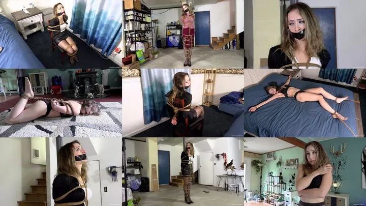 Beauties In Bondage - Tied Up Until You Talk & Lydia's Escape Challenge (WMV 1080p) - Lydia Lael