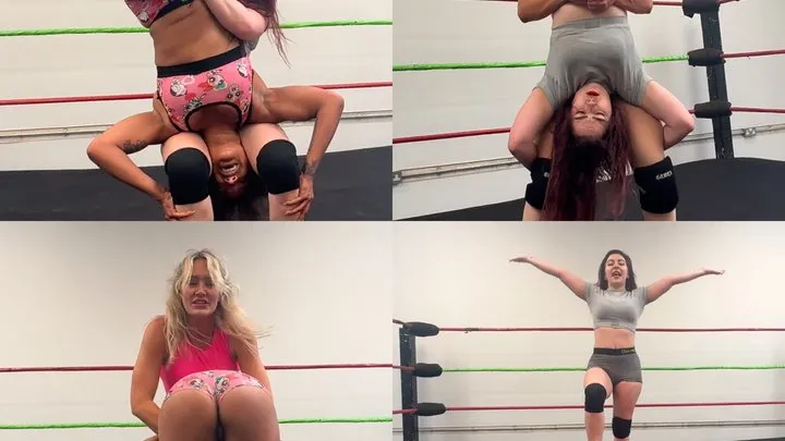 Nadia Sapphire - Over 10 Piledrivers (3 way match)