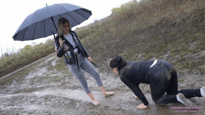 Licking Girls Feet - NICOLE - You must pass the test to become my slave - Hard lesbian humiliation (HD)