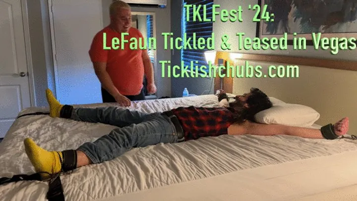 Ticklishchubs - TKLFest '24: LeFaun Tickled in Vegas