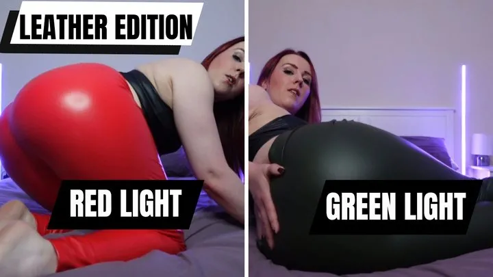Goddesspeach - Red light green light: Leather edition