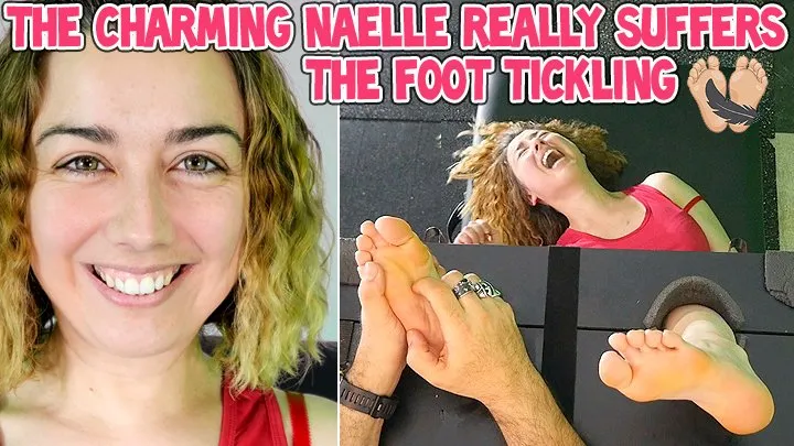 Tickle Frenchtickling  Store - THE CHARMING NAELLE REALLY SUFFERS THE FOOT TICKLING - HD WMV