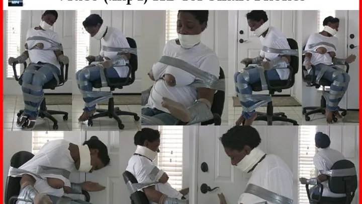 Keye Mobile Bondage - SashaL - Attempt to Escape the Tape (mp4 HD)