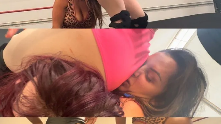 Nadia Sapphire - Blonde dominates 2 girls with Her ass