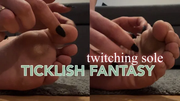 Spoilt Kacey - Tickling My Dirty Sole with Long Nails