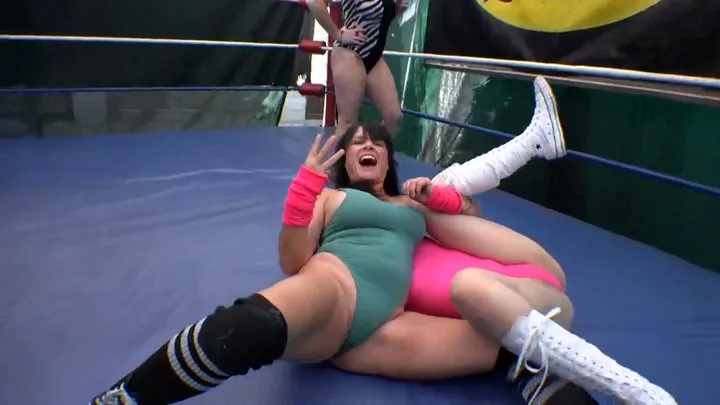 Sexy Fighting Women - XXX-011 Slam Bam, Squash Match, Kat Vs Onyx In Spandex Suits And Boots