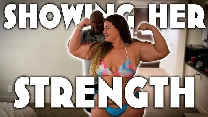 Curves And Chaos Sessions - Showing her Strength-Mistress Madison vs D Rock The Ultimate Arm Wrestling Showdown