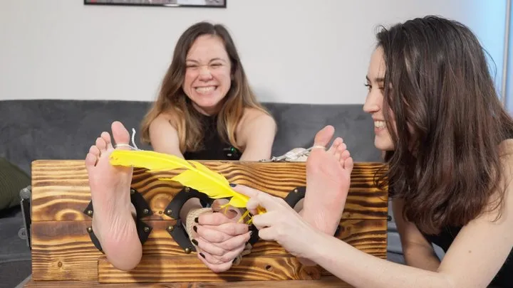 Lovely Laugh Tickling - Introducing Mev and Seraphine
