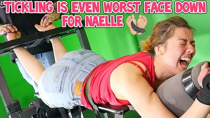 Tickle Frenchtickling  Store - TICKLING IS EVEN WORST FACE DOWN FOR NAELLE - FULL HD MP4