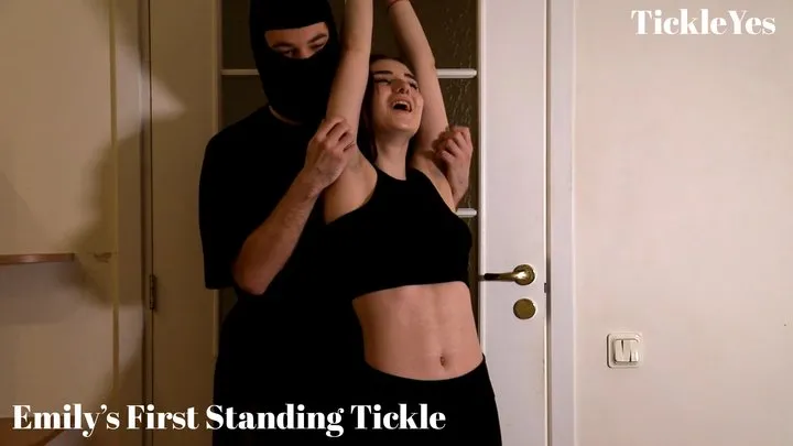 Tickleyes - Emily's First Standing Tickle - Full HD