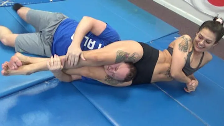 Grappling Girls In Action - GGTheGirlNextDoor48