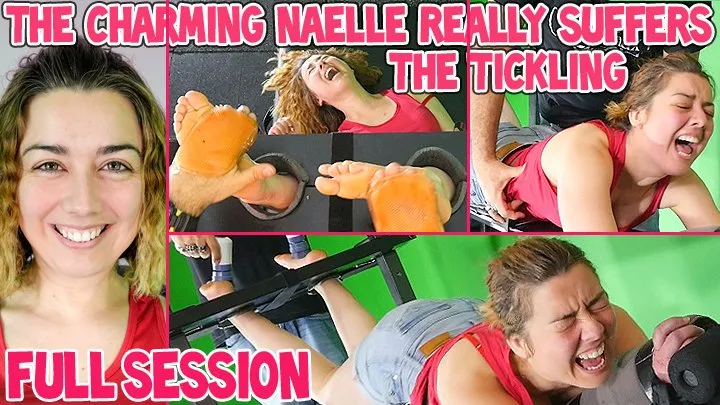 Tickle Frenchtickling  Store - THE CHARMING NAELLE REALLY SUFFERS THE TICKLING : FULL SESSION - HD WMV