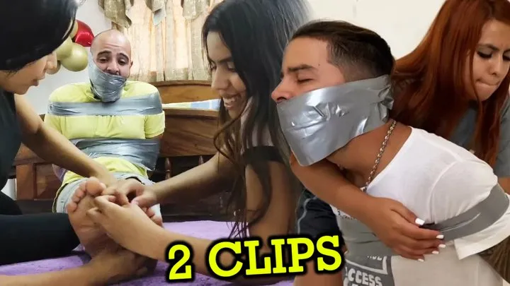 Bondage Collections By Selfgags - Laika’s Duct Tape Bound Boy-Toys (DOUBLE VOLUME) (wmv)