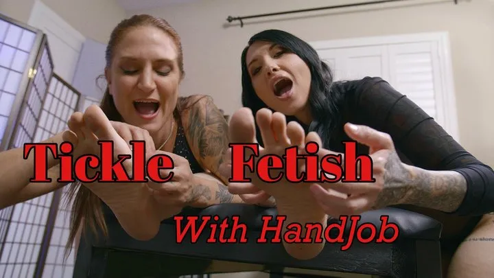 Xkristyleex - Tickle Fetish Handjob with Autumn Bodell & Silas Stone