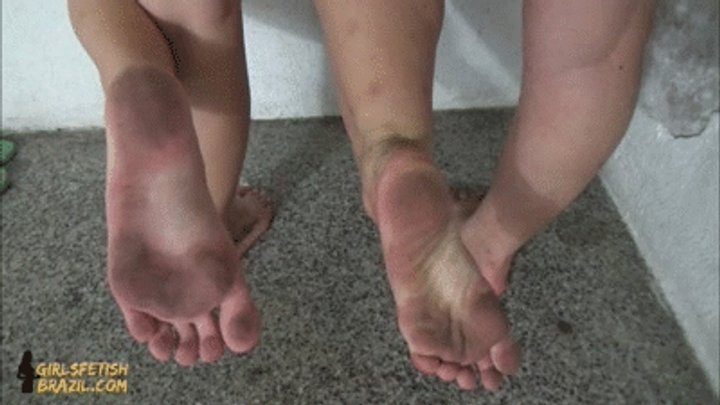 Girls Fetish Brazil - Dirty Feet and Humiliation Loser by Bruna and Charlote # SD MOBILE