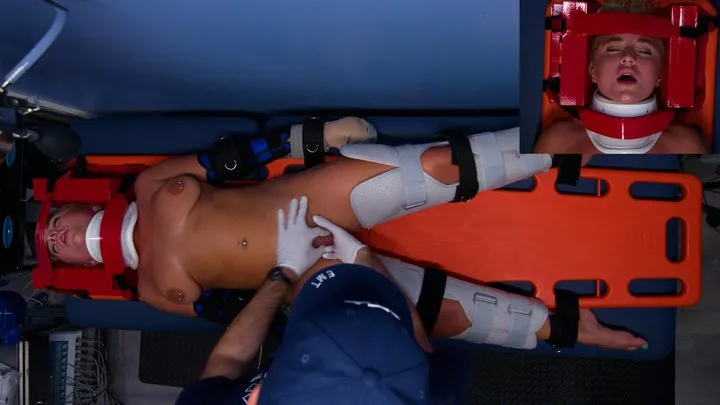 Cinematickink - Paramedic - Injured patient Zoey Ziptie sperm insemination orgasm treatment