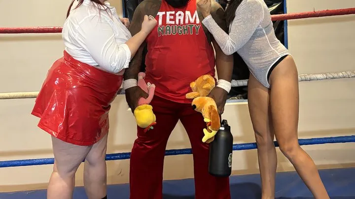 Pandemic Pro Wrestling - Holiday Strip Fight - Santa v 2 Sexy Ladies