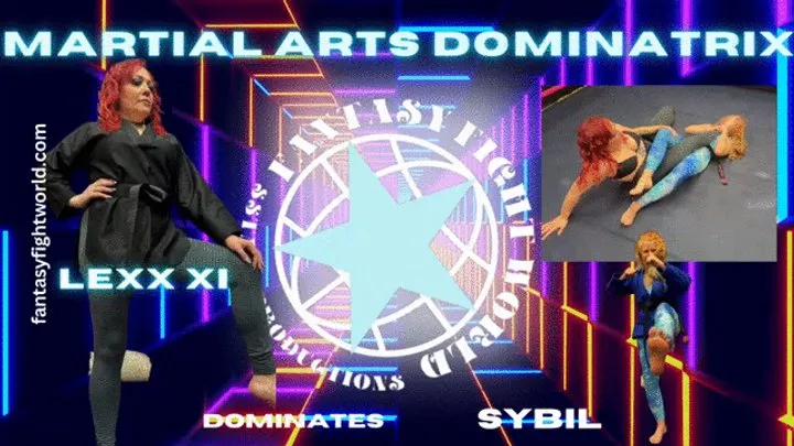 Fantasy Fight Girls By Ssp - FFGFAN Martial Arts Dominatrix LexxXi dominates Sybil mov