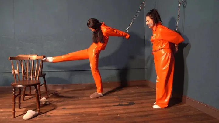 Altgirlsbound - 4050 Liv and Sapphire in Inmate Training