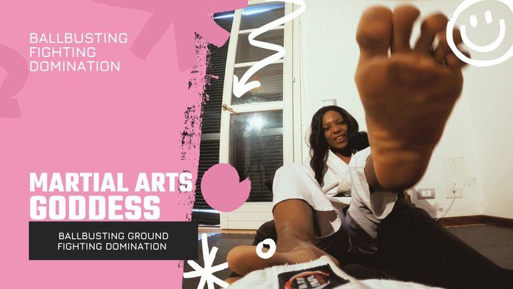 Martial Fetish - Martial Arts Goddess ballbusting and ground fighting domination