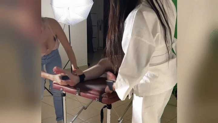 Lovely Laugh Tickling - Models are taking over