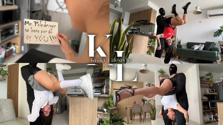 Klp Luana - Mr Piledriver is Here for Luana, Simona & Mara (Mixed Wrestling, Struggling, Submission Hold, Piledriver, Roleplay, Skirts, High Heels, Sneakers, Shorts, Schoolgirl, Roommates, One by one)