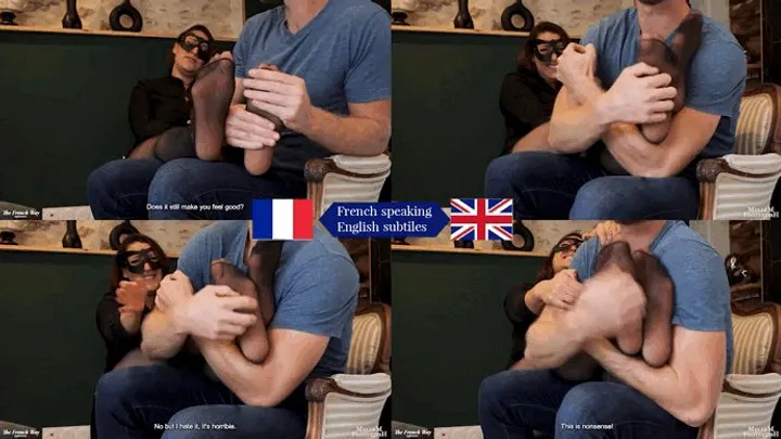 The French Way Tickling - Friendly massage Turns into uncontrollable tickling 1080p - TICKLING - FOOT TICKLING - NYLON ENCASEMENT - FOOT PLAY - SOLES