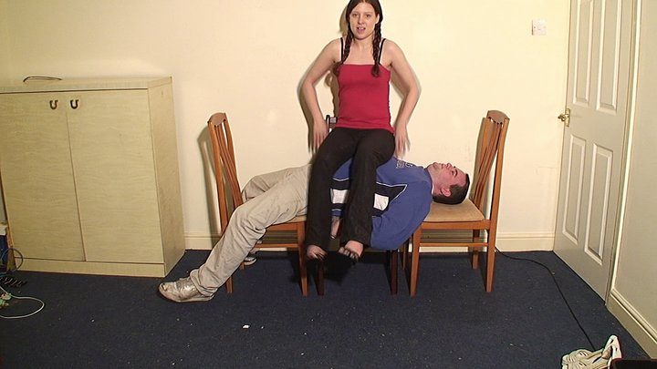 Mean Girl Brats - Hannah's Sitting Ass Grinding Bouncing Face Sit 2