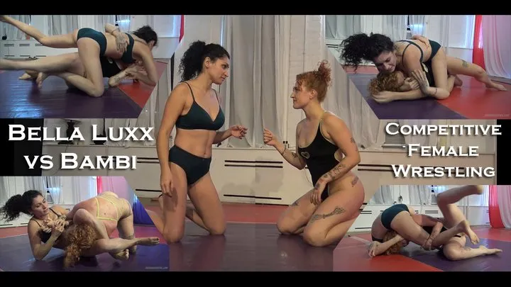 Doom Maidens Wrestling - Bella Luxx vs Bambi: Competitive Female Wrestling (Oct 2024) x