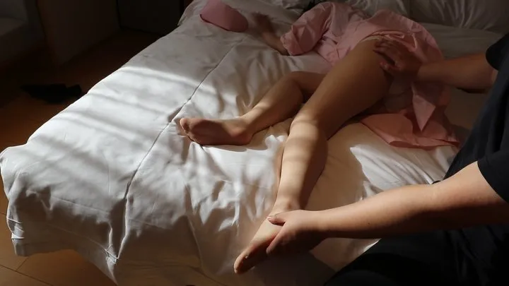 Cgbf - Nurse is tickled after get off work