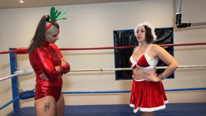Pandemic Pro Wrestling - Sexy Mrs Claus v Super Hot Elf - Women's Wrestling
