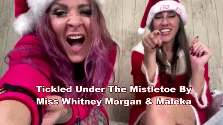 Domme-nation - Tickled Under The Mistletoe By Whitney Morgan & Maleka - mp4