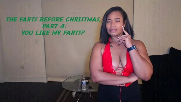 Sashamonae - Face Farts Before Christmas, Part 4 – My Farts Got You Stuck (POV)