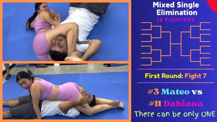 Kink Sports - Fight 7: 16 Person Elimination Tournament - Dahiana vs Mateo