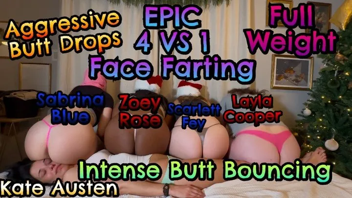 Fetish Nature Films - Gassy Butt Bombs From 4 Goddesses
