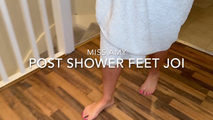 Amy Soles Feet - Post Shower Feet JOI