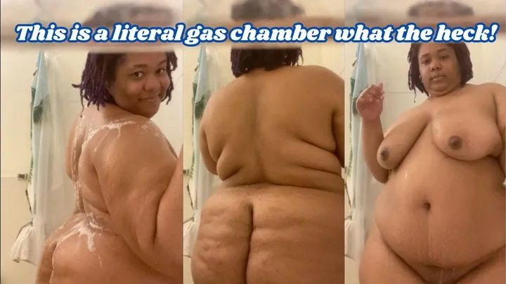 The Fart World - Dahlia Shower Farts! Stinky And Steamy!
