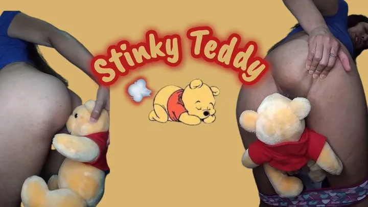 Morena Gassy - Farts in Teddy Stinky