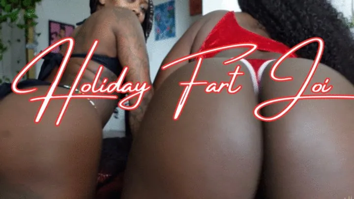 Melaninfarts - Double Domme Holiday Fart JOI