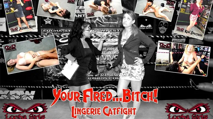 Lucha Girls ~ Female Pro Wrestling - 1587-Firing a Bitch - Fantasy Wrestling