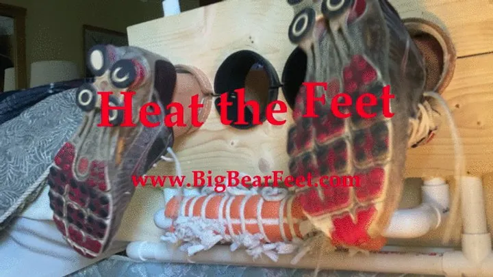 All Male Tickling Dungeon - Im1n2ft - Heat the Feet - two good foot roasting scenes