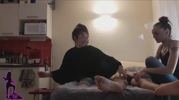 Thekinkyboy - Evil Babysitter #3 - Tickling & FootRest