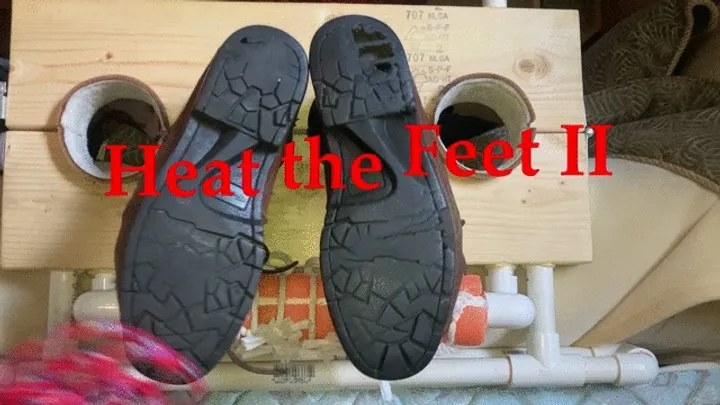 All Male Tickling Dungeon - Im1n2ft - Heat the Feet II - two more good foot roasting scenes