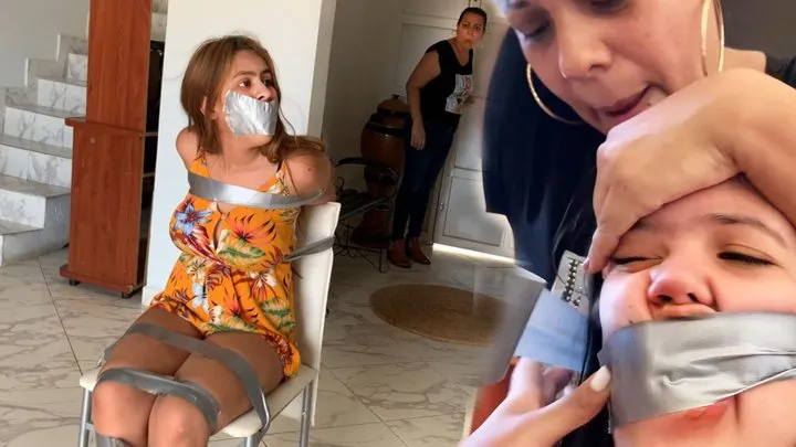 Selfgags - You Tied Up My Stepdaughter - Now We Will Bind You! (mp4)