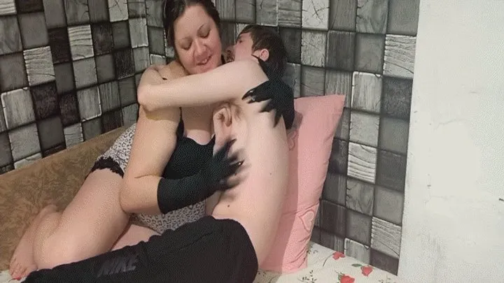 Appetizing Crumpet - Tickling Gloves MP4