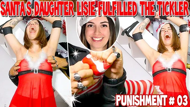 Tickle Frenchtickling  Store - SANTA'S DAUGHTER LISIE FULFILLED THE TICKLER ARMS UP - HD WMV