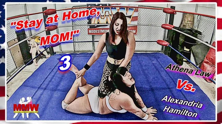 Modest Moms Wrestling - Stay at Home, MOM! 3